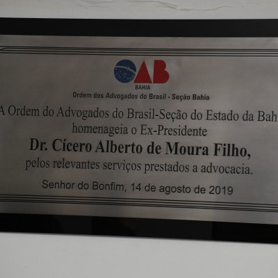 [Posse da nova diretoria da OAB de Senhor do Bonfim]