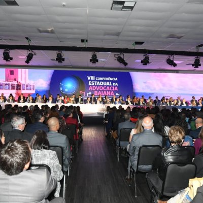 [Abertura da VIII Conferência Estadual da OAB da Bahia - Fotos de Angelino de Jesus - Dia 02/08]