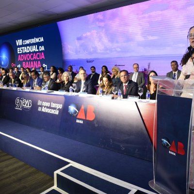 [Abertura da VIII Conferência Estadual da OAB da Bahia - Fotos de Felipe Teles - Dia 02/08]