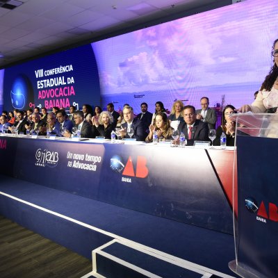 [Abertura da VIII Conferência Estadual da OAB da Bahia - Fotos de Felipe Teles - Dia 02/08]