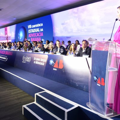 [Abertura da VIII Conferência Estadual da OAB da Bahia - Fotos de Felipe Teles - Dia 02/08]