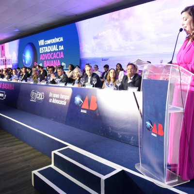 [Abertura da VIII Conferência Estadual da OAB da Bahia - Fotos de Felipe Teles - Dia 02/08]