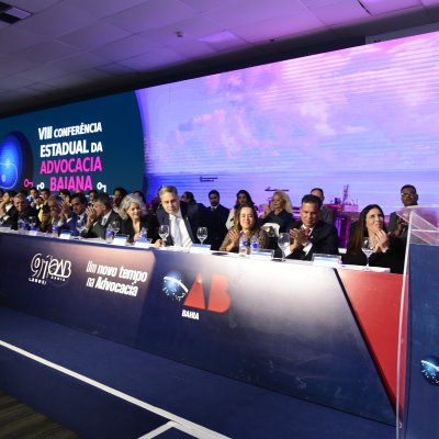 [Abertura da VIII Conferência Estadual da OAB da Bahia - Fotos de Felipe Teles - Dia 02/08]