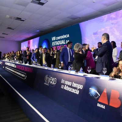 [Abertura da VIII Conferência Estadual da OAB da Bahia - Fotos de Felipe Teles - Dia 02/08]