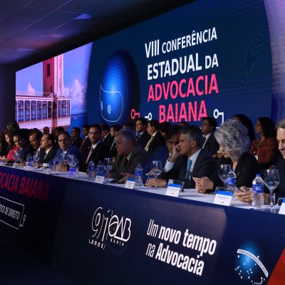 [Abertura da VIII Conferência Estadual da OAB da Bahia - Fotos de Felipe Teles - Dia 02/08]