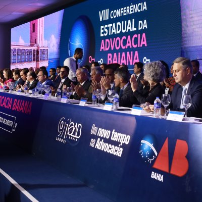 [Abertura da VIII Conferência Estadual da OAB da Bahia - Fotos de Felipe Teles - Dia 02/08]