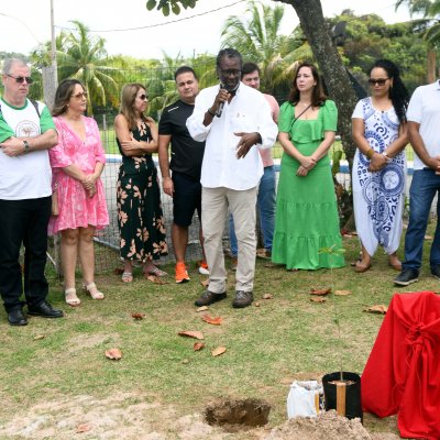 [OAB-BA planta baobá em homenagem a Esperança Garcia no Clube dos Advogados ]