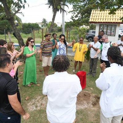 [OAB-BA planta baobá em homenagem a Esperança Garcia no Clube dos Advogados ]