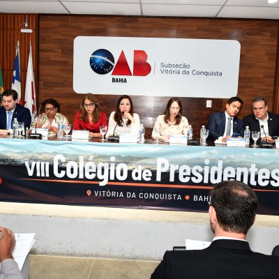 [VIII Colégio de Presidentes de Subseções em Vitória da Conquista - 23/11.]