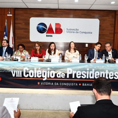 [VIII Colégio de Presidentes de Subseções em Vitória da Conquista - 23/11.]