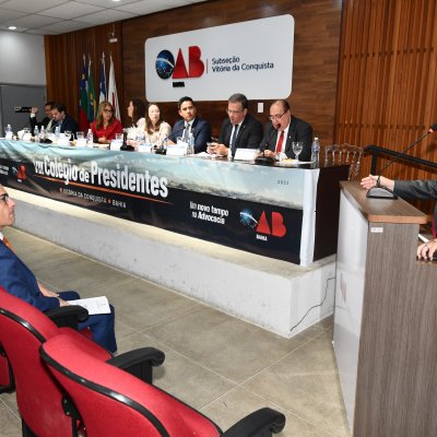 [VIII Colégio de Presidentes de Subseções em Vitória da Conquista - 23/11.]