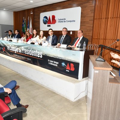 [VIII Colégio de Presidentes de Subseções em Vitória da Conquista - 23/11.]