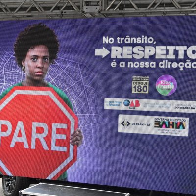 [OAB da Bahia participa de lançamento de campanha de combate à violência contra a mulher no trânsito]