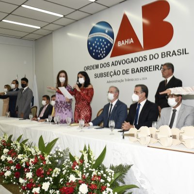 [Posse da nova diretoria da OAB de Barreiras]