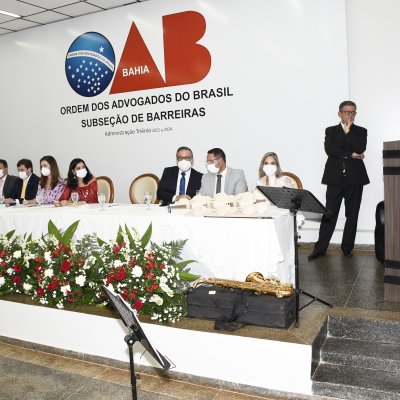 [Posse da nova diretoria da OAB de Barreiras]