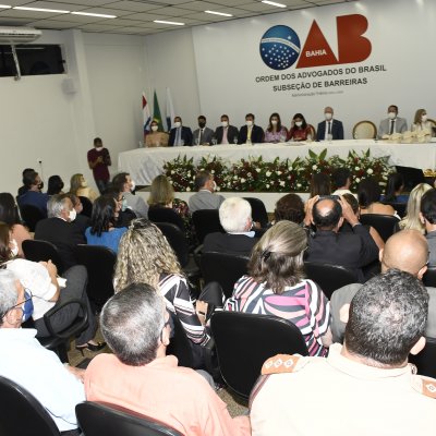 [Posse da nova diretoria da OAB de Barreiras]