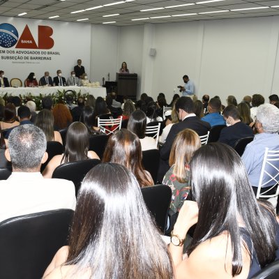 [Posse da nova diretoria da OAB de Barreiras]