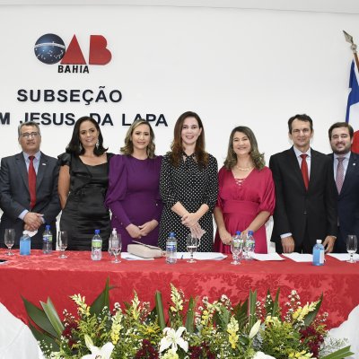 [Posse da nova diretoria da OAB de Bom Jesus da Lapa]