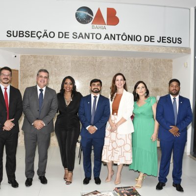 [Diretoria da OAB de Santo Antônio de Jesus é empossada para próximo triênio]