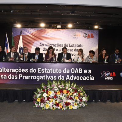 [Evento da OAB-BA sobre prerrogativas e mudanças no Estatuto da Advocacia]