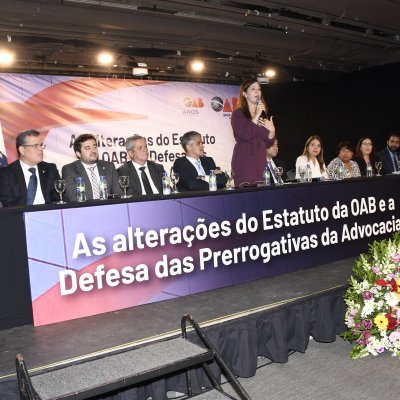 [Evento da OAB-BA sobre prerrogativas e mudanças no Estatuto da Advocacia]