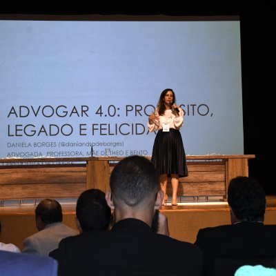 [Daniela Borges abriu 1ª Jornada Baiana de Direito, em Itabuna]