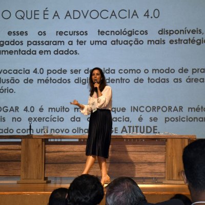 [Daniela Borges abriu 1ª Jornada Baiana de Direito, em Itabuna]