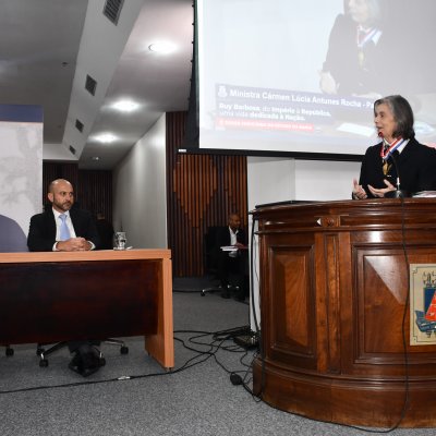 [Ministra Cármen Lúcia no Centenário de Ruy Barbosa ]