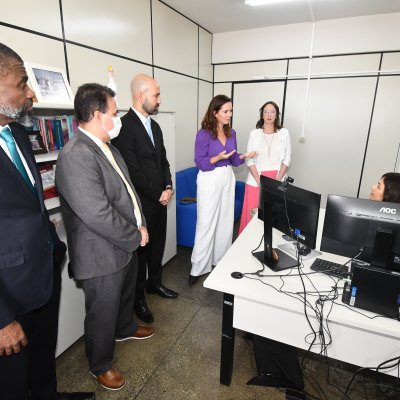 [Visita ao Fórum João Mangabeira em Vitoria da Conquista ]