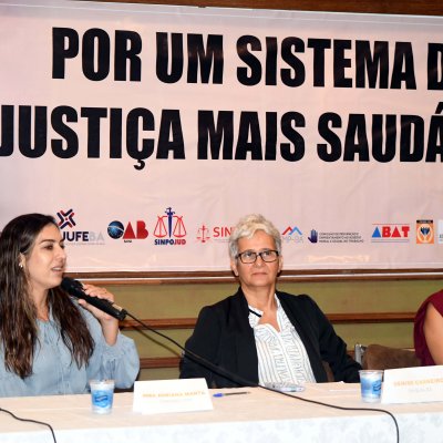 [OAB-BA participou da campanha 'Por um sistema de Justiça mais saudável']