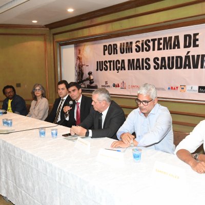 [OAB-BA participou da campanha 'Por um sistema de Justiça mais saudável']