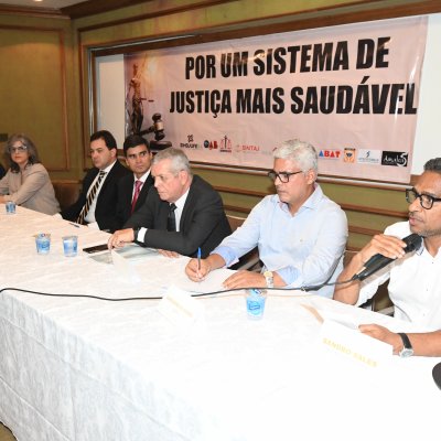 [OAB-BA participou da campanha 'Por um sistema de Justiça mais saudável']