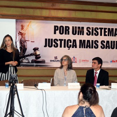 [OAB-BA participou da campanha 'Por um sistema de Justiça mais saudável']