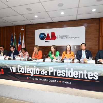 [VIII Colégio de Presidentes de Subseções em Vitória da Conquista - 22/11.]