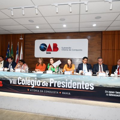 [VIII Colégio de Presidentes de Subseções em Vitória da Conquista - 22/11.]