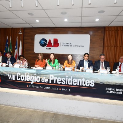 [VIII Colégio de Presidentes de Subseções em Vitória da Conquista - 22/11.]