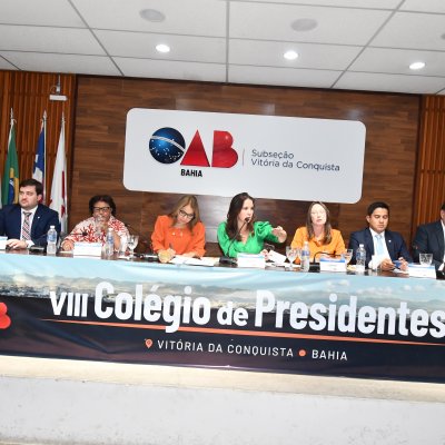 [VIII Colégio de Presidentes de Subseções em Vitória da Conquista - 22/11.]