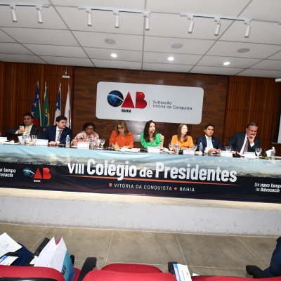 [VIII Colégio de Presidentes de Subseções em Vitória da Conquista - 22/11.]