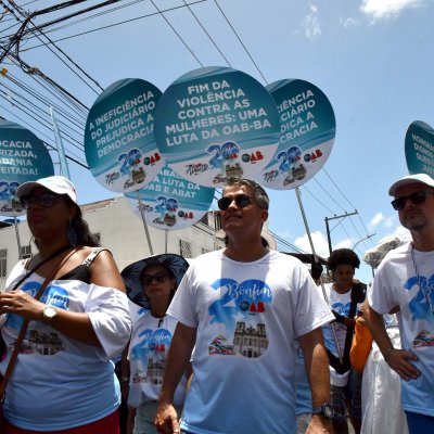 [Mais de 700 advogados esbanjam fé e energia na Lavagem do Bonfim]