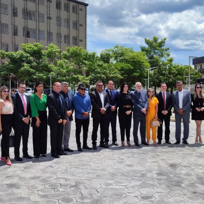 [Inauguração de estacionamento para advocacia no Fórum Tarcilo Vieira de Melo, em Barreiras]