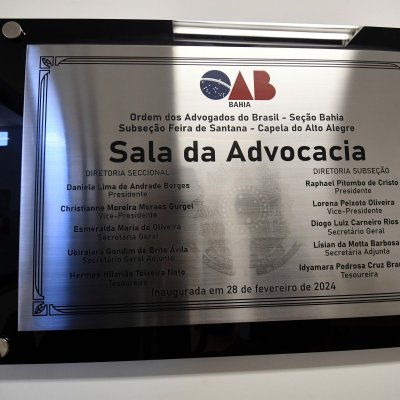 [OAB-BA inaugura sala da advocacia na comarca de Capelão do Alto Alegre]