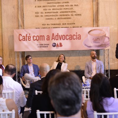 [Café com a Advocacia no Fórum Ruy Barbosa]