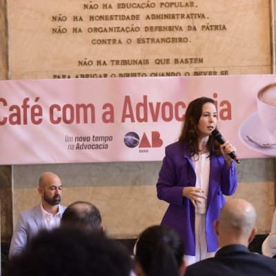 [Café com a Advocacia no Fórum Ruy Barbosa]