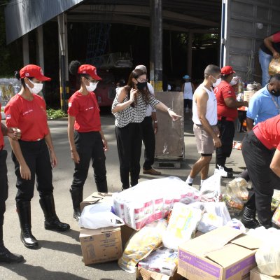 [Em nova doação, OAB-BA entrega sete toneladas de donativos para vítimas de enchentes no extremo sul]