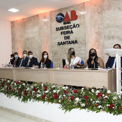 [Posse da diretoria de Feira de Santana é marcada por discursos de esperança]