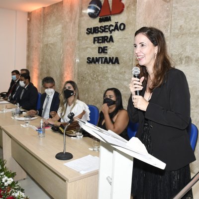 [Posse da diretoria de Feira de Santana é marcada por discursos de esperança]