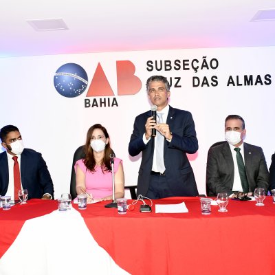 [Emoção marca posse da diretoria da OAB de Cruz das Almas]