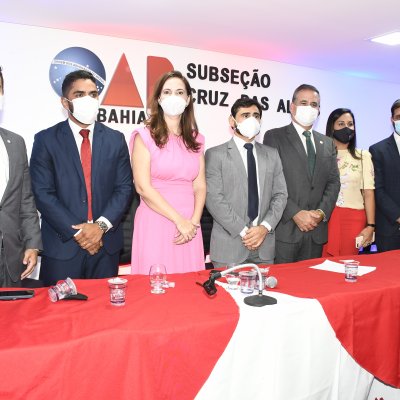 [Emoção marca posse da diretoria da OAB de Cruz das Almas]