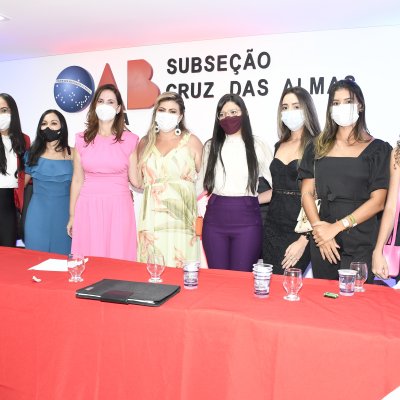 [Emoção marca posse da diretoria da OAB de Cruz das Almas]