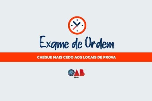 [Devido a alterações no trânsito, participantes do Exame de Ordem devem chegar mais cedo aos locais de prova]